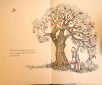 kindness book page